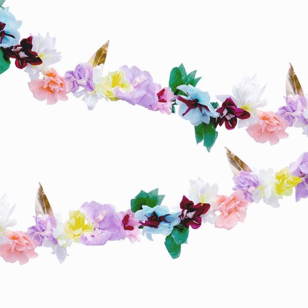 GARLAND - MERI MERI FLOWER BLOSSOM LILAC