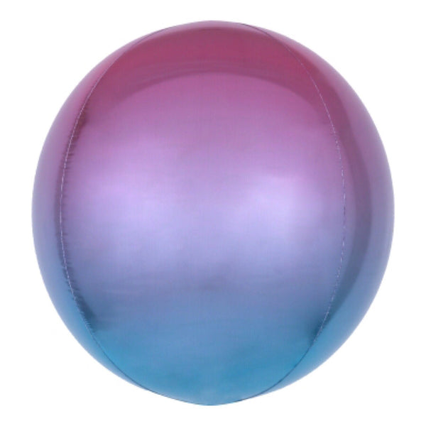 BALLOON BAR - ORBZ OMBRE PURPLE PINK BLUE, Balloons, Anagram - Bon + Co. Party Studio