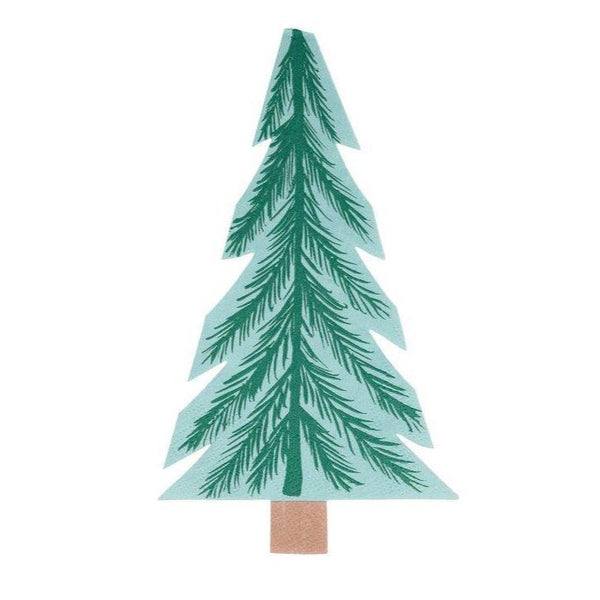 NAPKINS SMALL - GREEN TREE