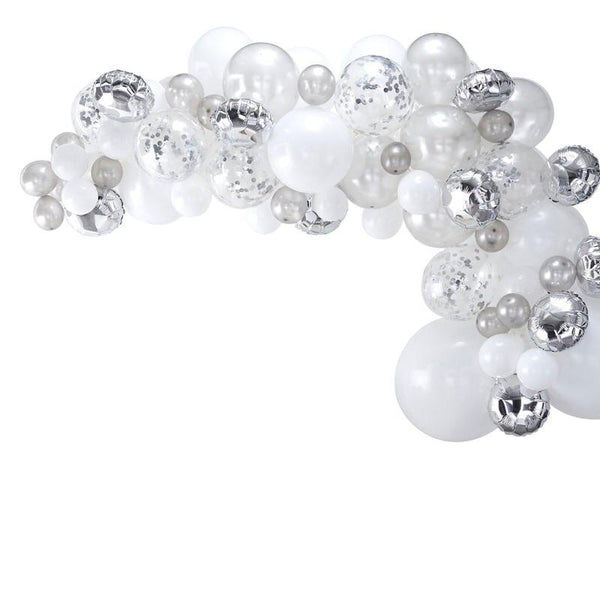 BALLOON ARCH - SILVER GINGER RAY, Balloons, GINGER RAY - Bon + Co. Party Studio