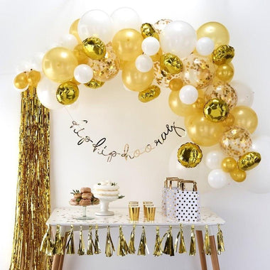 BALLOON ARCH - GOLD GINGER RAY, Balloons, GINGER RAY - Bon + Co. Party Studio