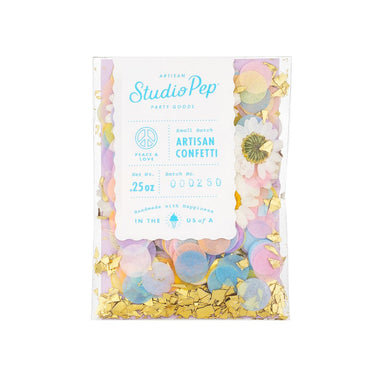 ARTISAN CONFETTI - STUDIO PEP PEACE & LOVE FLORAL