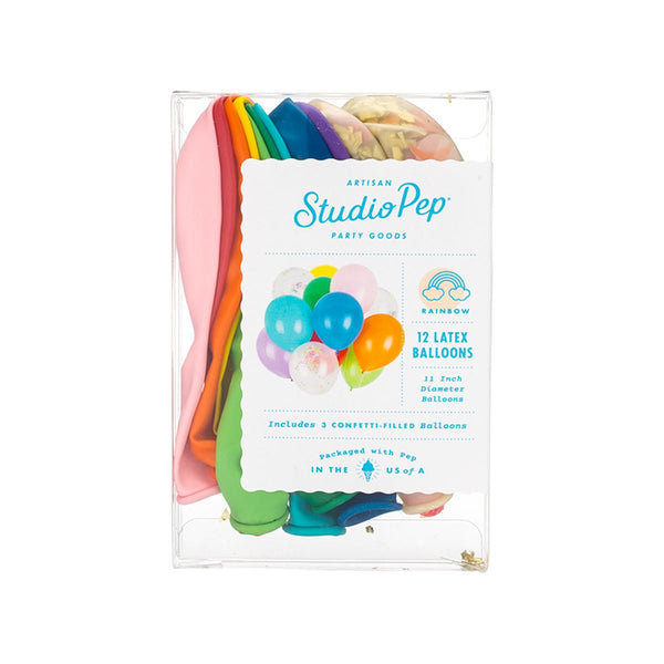 CONFETTI BALLOONS - STUDIO PEP RAINBOW