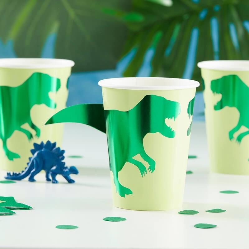 CUPS - DINOSAUR ROARSOME, CUPS, GINGER RAY - Bon + Co. Party Studio