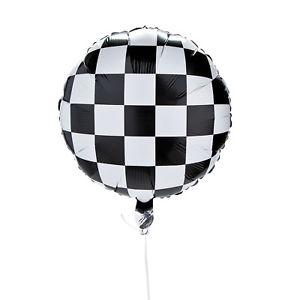 BALLOONS - RACING & SPORTS CHECKERED, Balloons, Anagram - Bon + Co. Party Studio
