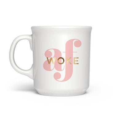 DRINKWARE - MUG WOKE AF, Drinkware, Fred - Bon + Co. Party Studio